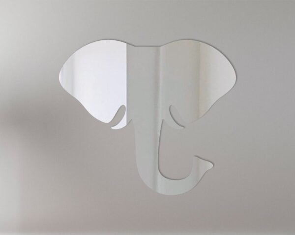 Elephant Head Mirror Sign