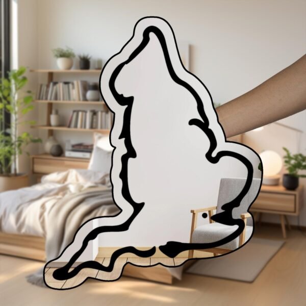 England Minimalistic Country Outline Mirror