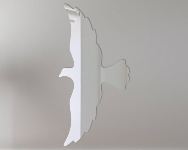 Flying Bird Mirror Sign