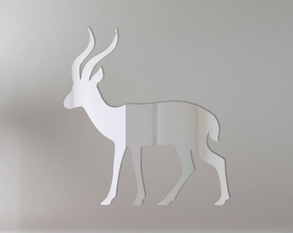 Gazelle Mirror Sign