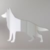 German Shepherd Mirror Sign