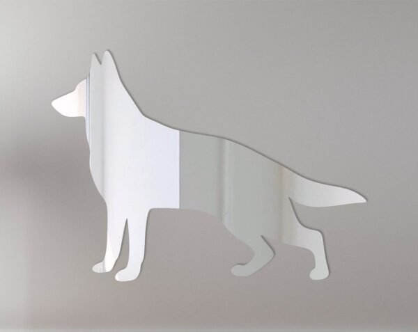German Shepherd Mirror Sign