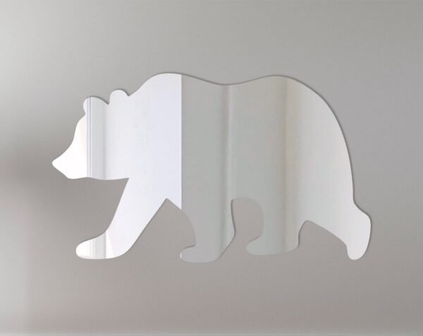 Grizzly Bear Mirror Sign