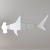 Hammerhead Shark Mirror Sign