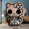 Hello Kitty Skeleton Mirror