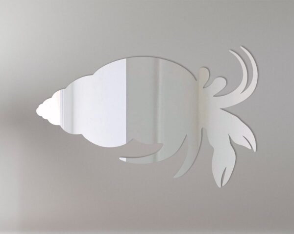 Hermit Crab Mirror Sign