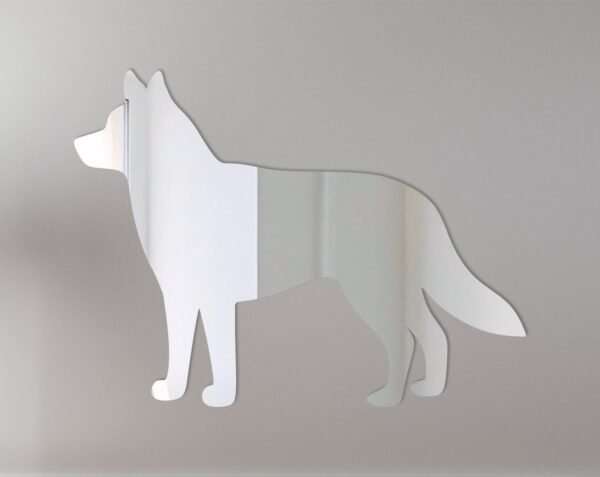 Husky Mirror Sign