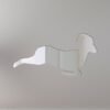 Jumping Ram Mirror Sign