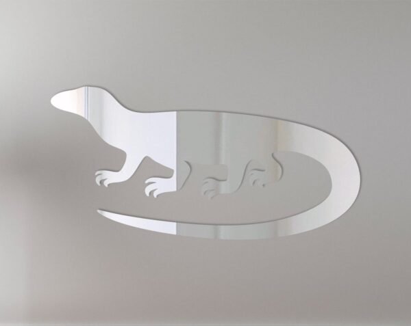 Komodo Dragon Mirror Sign