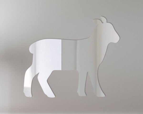 Lamb Mirror Sign