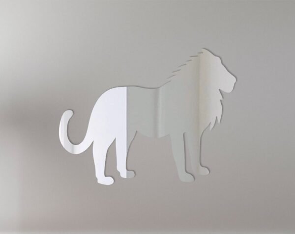 Lion 3 Mirror Sign