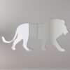 Lion Mirror Sign