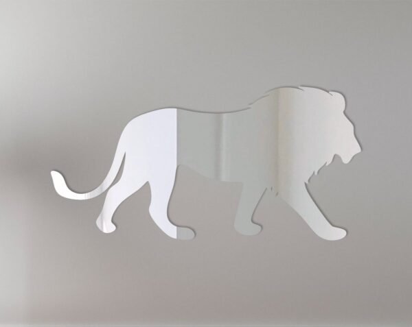 Lion Mirror Sign