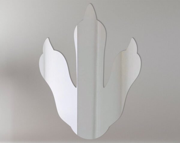 Penguin Footprint Mirror Sign