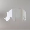 Rhino Mirror Sign