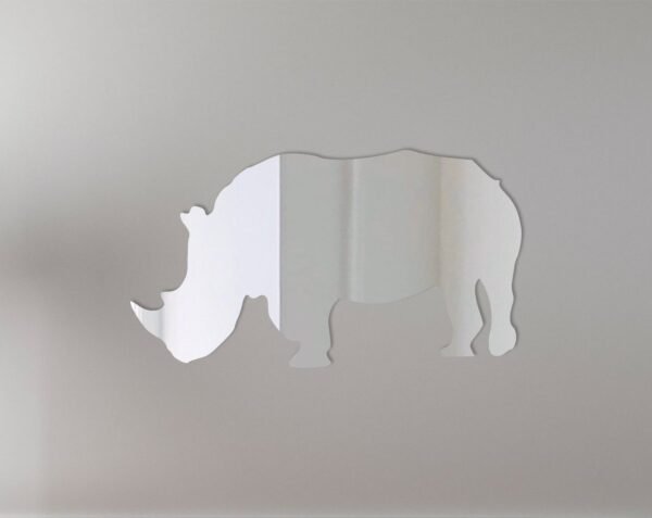 Rhino Mirror Sign