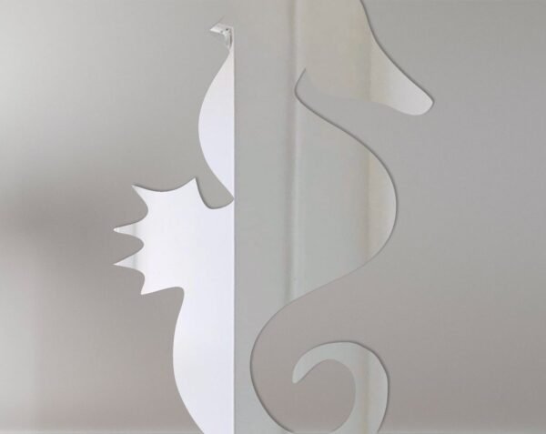 Sea Horse 1 Mirror Sign