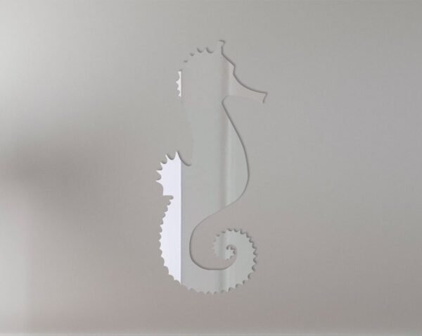 Sea Horse 3 Mirror Sign