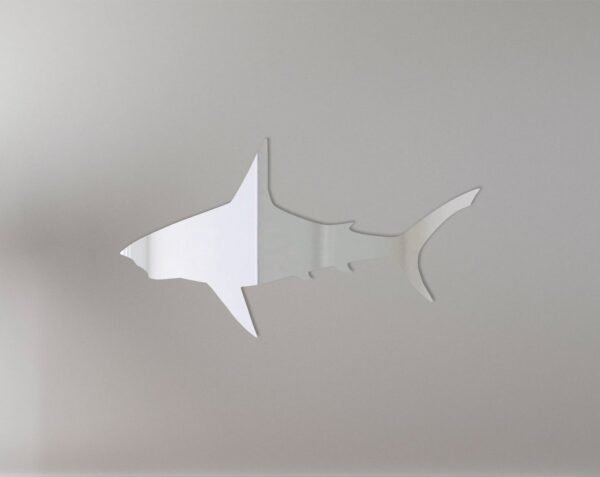 Shark Mirror Sign