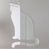 Sitting Cat Mirror Sign