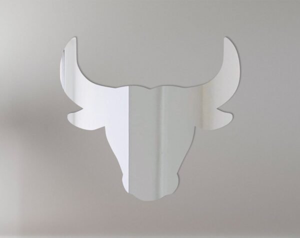 Steer 2 Outline Mirror Sign