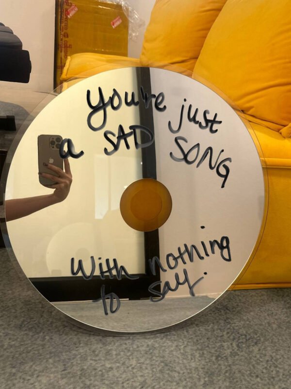 "You Are Just a Sad song with nothing to say" CD Mirror