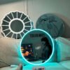 Taylor Swift CD Mirror with Remote-Controlled RGB Neon