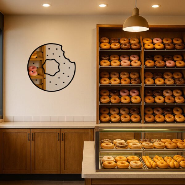 Mirror for Donut Shop