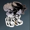 hadow the Hedgehog mirror installed above a couch in a gaming room