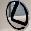 Lexus-inspired decorative wall mirror for car enthusiasts