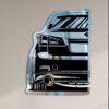 Lexus IS250 mirror art with sharp headlights and grille