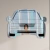 Lexus ls400 rear view acrylic wall mirror