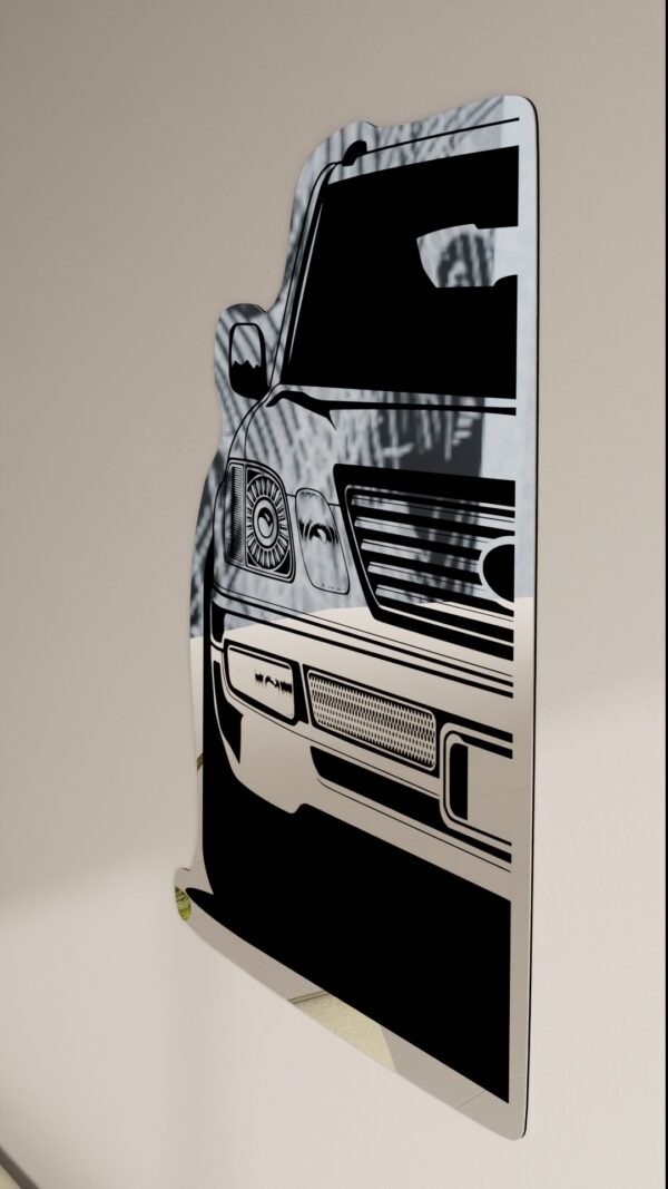 Lexus IS470 mirror art